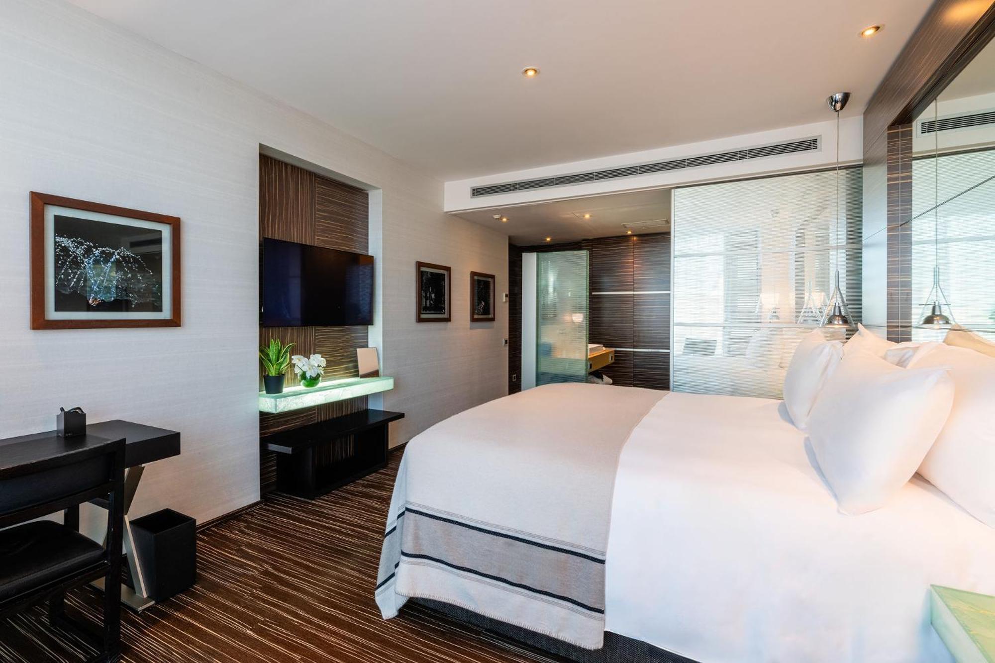 Deluxe Zimmer mit Hafenblick